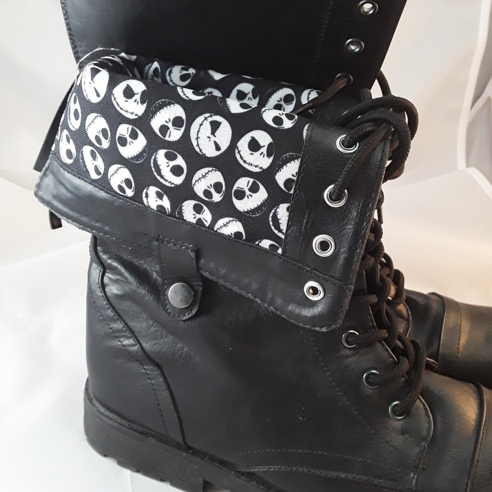 Disney Nightmare Before Christmas Boots Sz 10 EUC